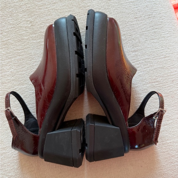 Miista E8 Coral Mary Janes in Burgundy / New Brown - Picture 7 of 10